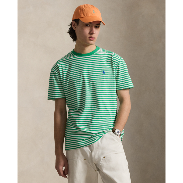Classic Fit Striped Jersey T-Shirt