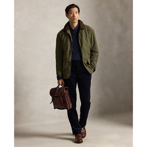 Мужская куртка Ralph Lauren The Clarkfield Utility, цвет: Оливковый