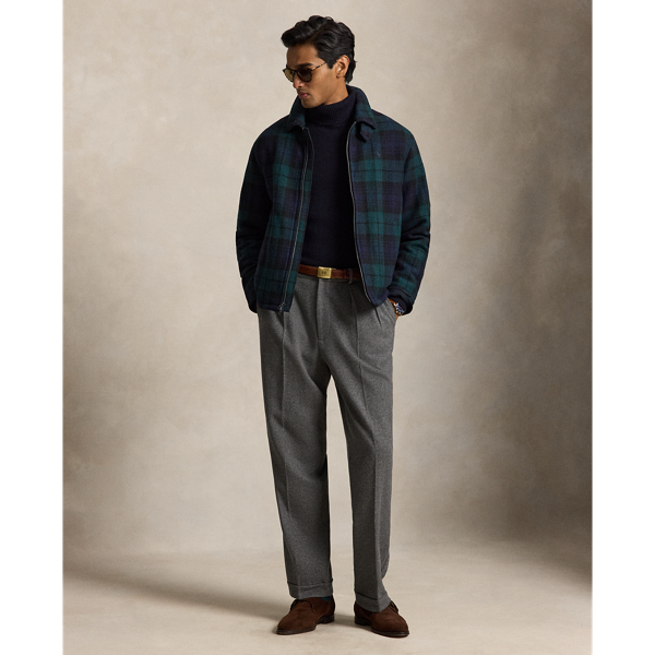 Casaco Langdon em tweed xadrez