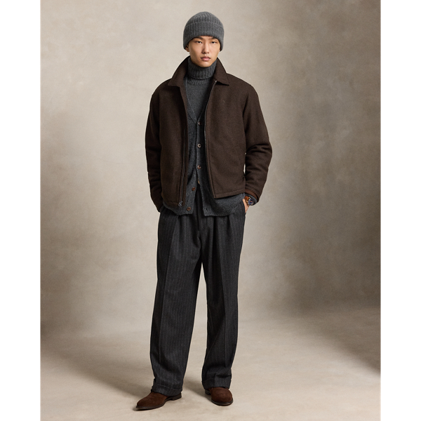 La giacca Langdon in tweed Polo Ralph Lauren in Lana marrone circuito 4