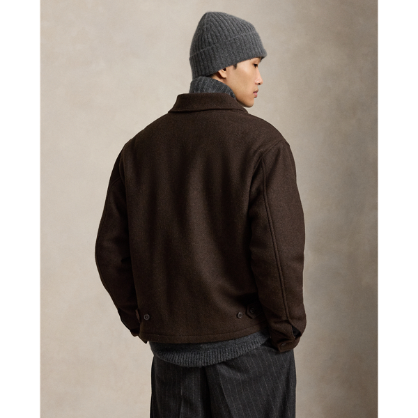 La giacca Langdon in tweed Polo Ralph Lauren in Lana marrone circuito 5