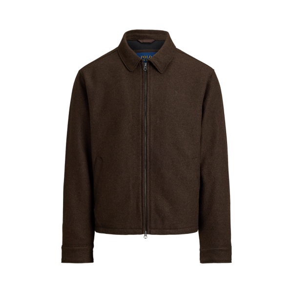 La giacca Langdon in tweed Polo Ralph Lauren in Lana marrone circuito 2