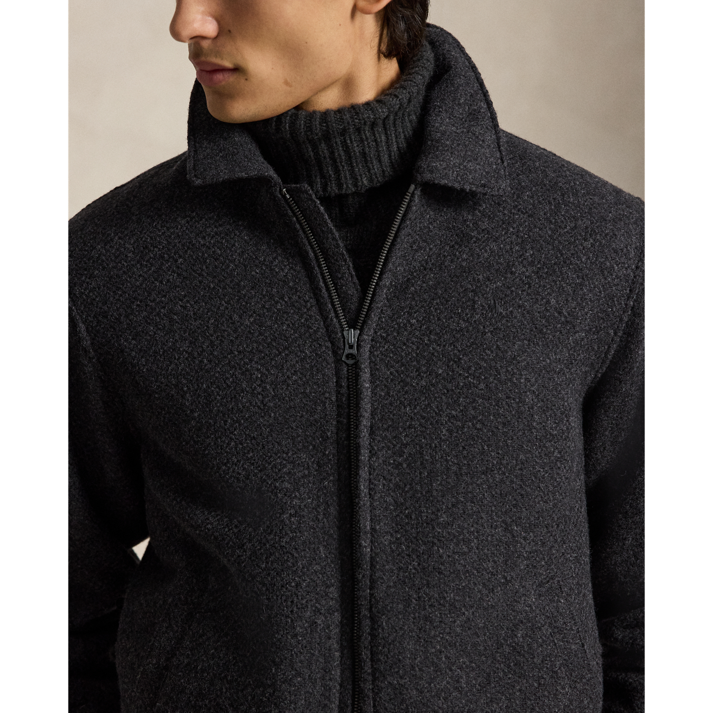 Мужская куртка Ralph Lauren The Langdon Tweed, цвет: Угольный — фото 3