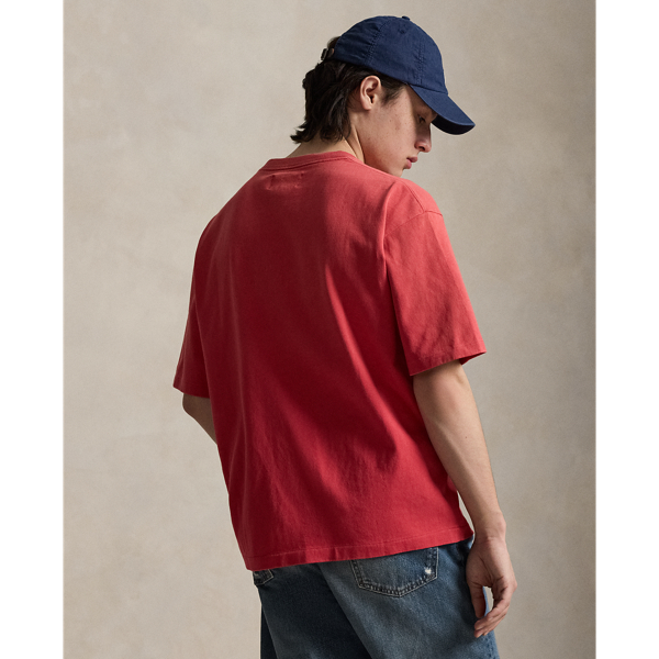 Relaxed Fit Heavyweight Jersey T-Shirt for Men | Ralph Lauren® GI