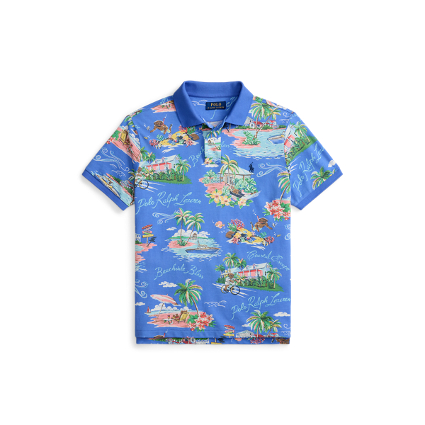 Classic Fit P-Wing Mesh Polo