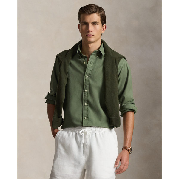 Classic Fit Garment-Dyed Shirt
