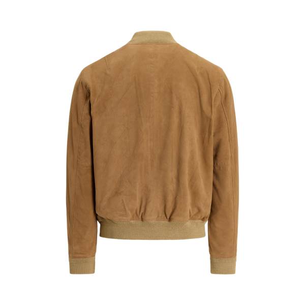 Fliegerjacke aus Wildleder Polo Ralph Lauren in W&uuml;sten-Khaki 2