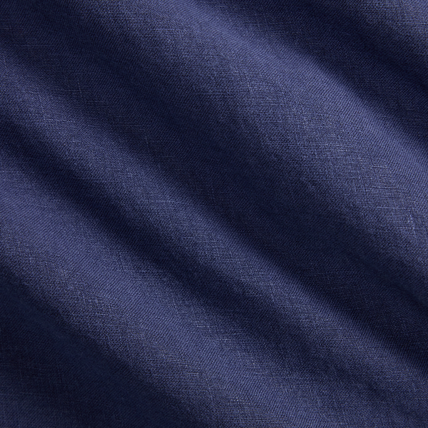 Newport Navy Classic Fit Linen Shirt Polo Ralph Lauren 7