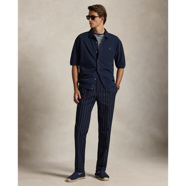 Polo Ralph Lauren 릴렉스핏 코튼 메시 셔츠 에비에이터 네이비 4
