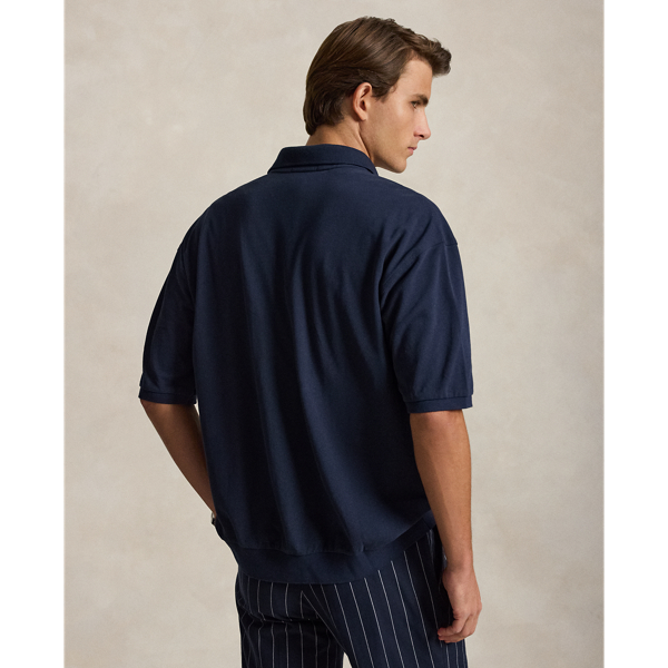 Polo Ralph Lauren 릴렉스핏 코튼 메시 셔츠 에비에이터 네이비 5
