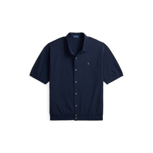 Polo Ralph Lauren 릴렉스핏 코튼 메시 셔츠 에비에이터 네이비 2