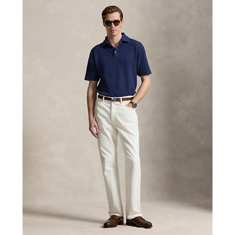 Ralph Lauren Standard Fit Textured Piqué Polo Shirt