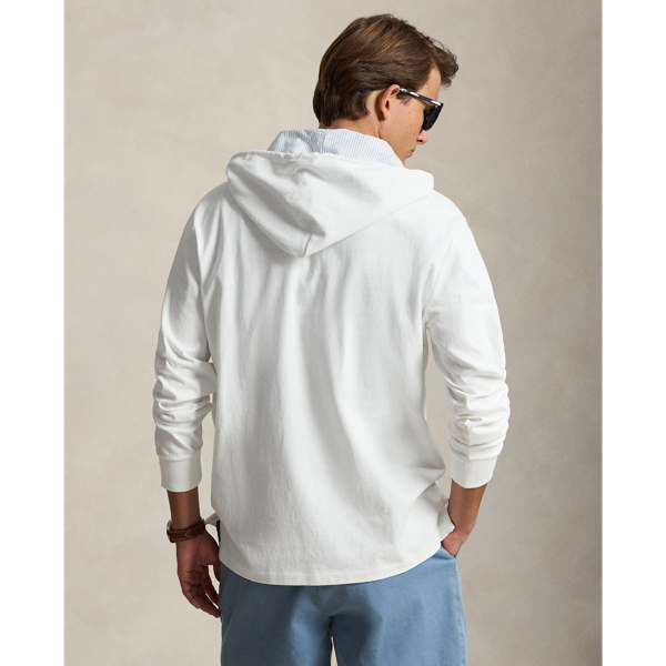 Newport Bear White Polo Bear Hooded Rugby Polo Ralph Lauren 5