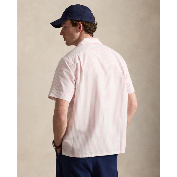 Polo Ralph Lauren 클래식핏 스트라이프 옥스포드 캠프 셔츠 화이트 뉴 로즈 5