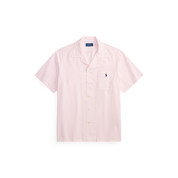 Polo Ralph Lauren 클래식핏 스트라이프 옥스포드 캠프 셔츠 화이트 뉴 로즈 2