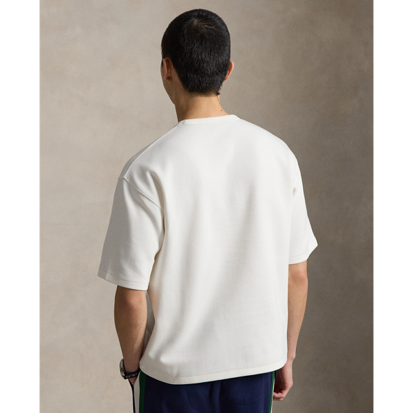 T-shirt Relaxed Fit en maille double Polo Ralph Lauren en Blanc 5