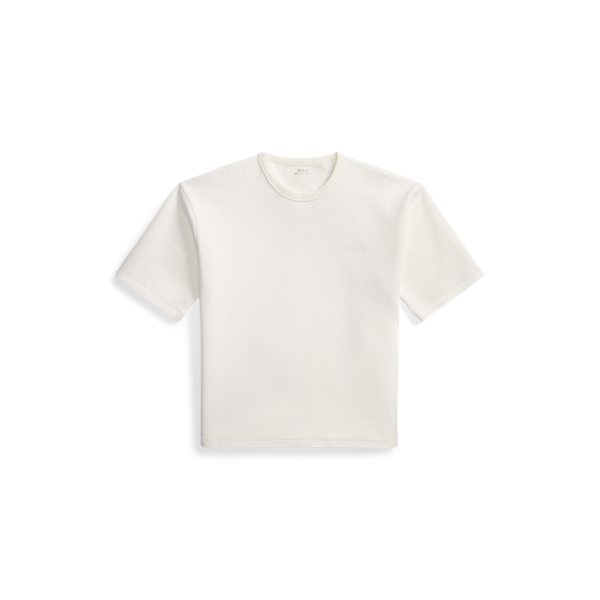 T-shirt Relaxed Fit en maille double Polo Ralph Lauren en Blanc 2