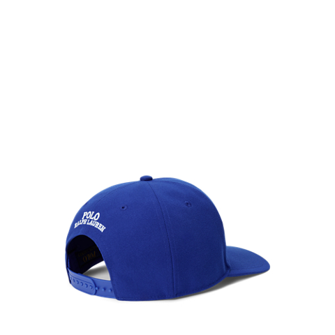 Мужская кепка Ralph Lauren High-Crown Twill Ball, цвет: Лазурный