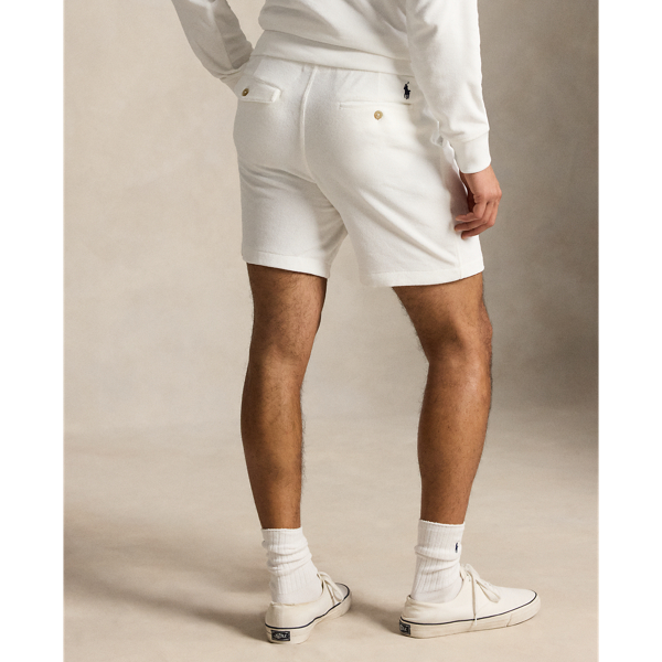 White 6-Inch Polo Prepster Terry Short Polo Ralph Lauren 5