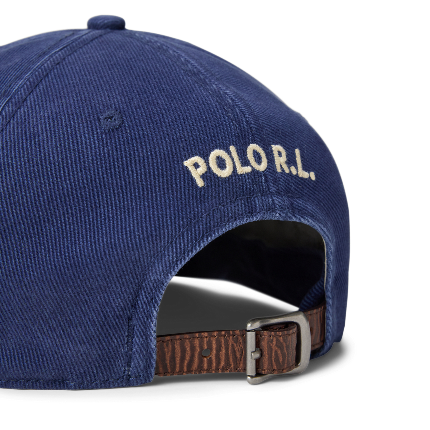 Мужская кепка Ralph Lauren Embroidered Twill Ball, цвет: Тёмно-синий — фото 2