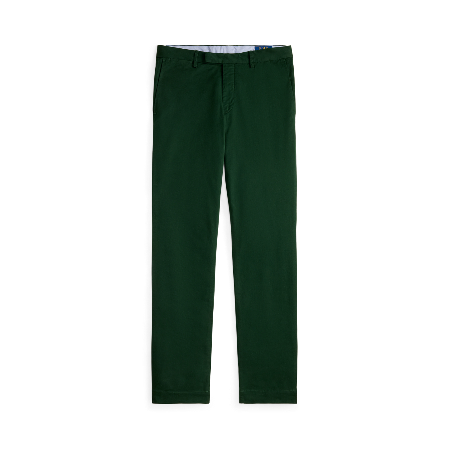Мужские брюки Ralph Lauren Greenwich Straight Fit Chino Pant, цвет: Зелёный — фото 5