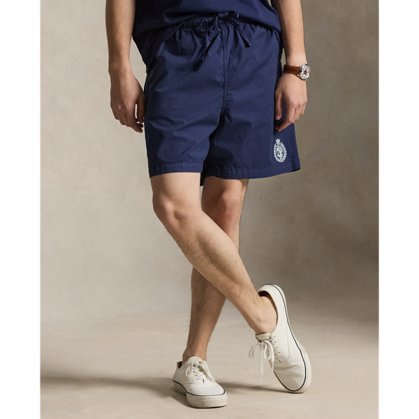 Newport Navy 6-Inch Ellison Relaxed Fit Twill Short Polo Ralph Lauren 4