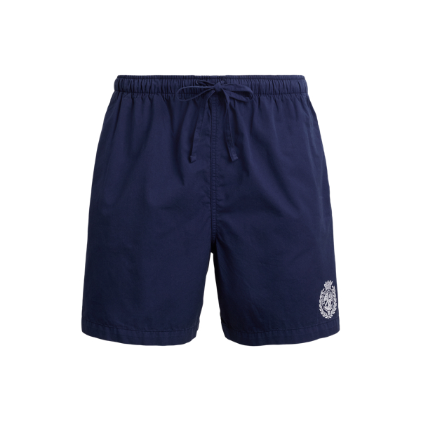 Newport Navy 6-Inch Ellison Relaxed Fit Twill Short Polo Ralph Lauren 2