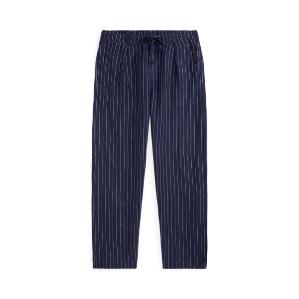 Navy White Lateef Relaxed Fit Linen Pant Polo Ralph Lauren 2