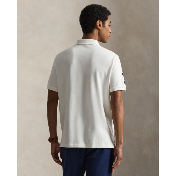 Nevis/ Newport Navy Classic Fit Big Pony Mesh Polo Shirt Polo Ralph Lauren 5