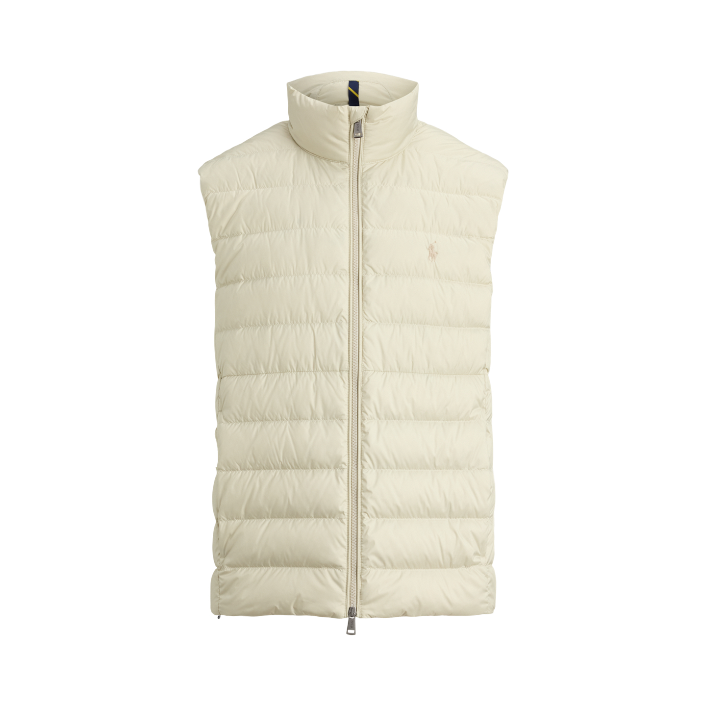 Мужской жилет Ralph Lauren The Colden Packable Down, цвет: Песочный — фото 5