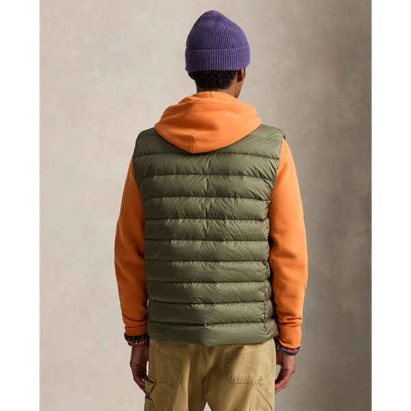 Cruise Olive The Colden Packable Down Gilet Polo Ralph Lauren 4