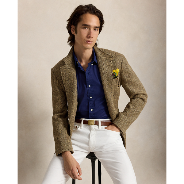 Polo Ralph Lauren 클래식핏 페더웨이트 트윌 셔츠 뉴포트 네이비 7
