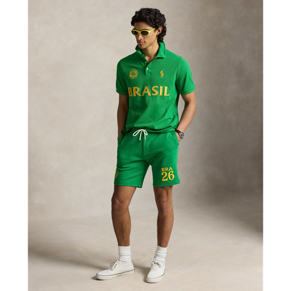 Cruise Green Classic Fit Brazil Polo Shirt Polo Ralph Lauren 4