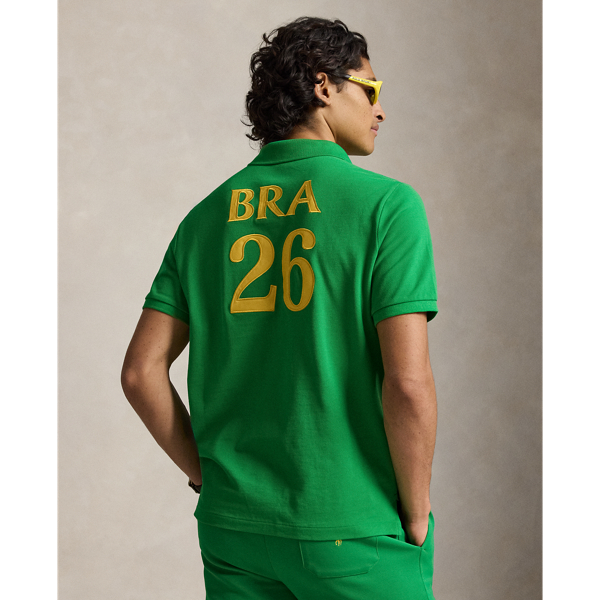 Cruise Green Classic Fit Brazil Polo Shirt Polo Ralph Lauren 5