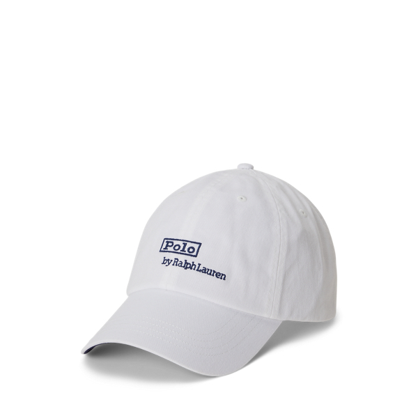 Twill-Baseballkappe mit Logostickerei