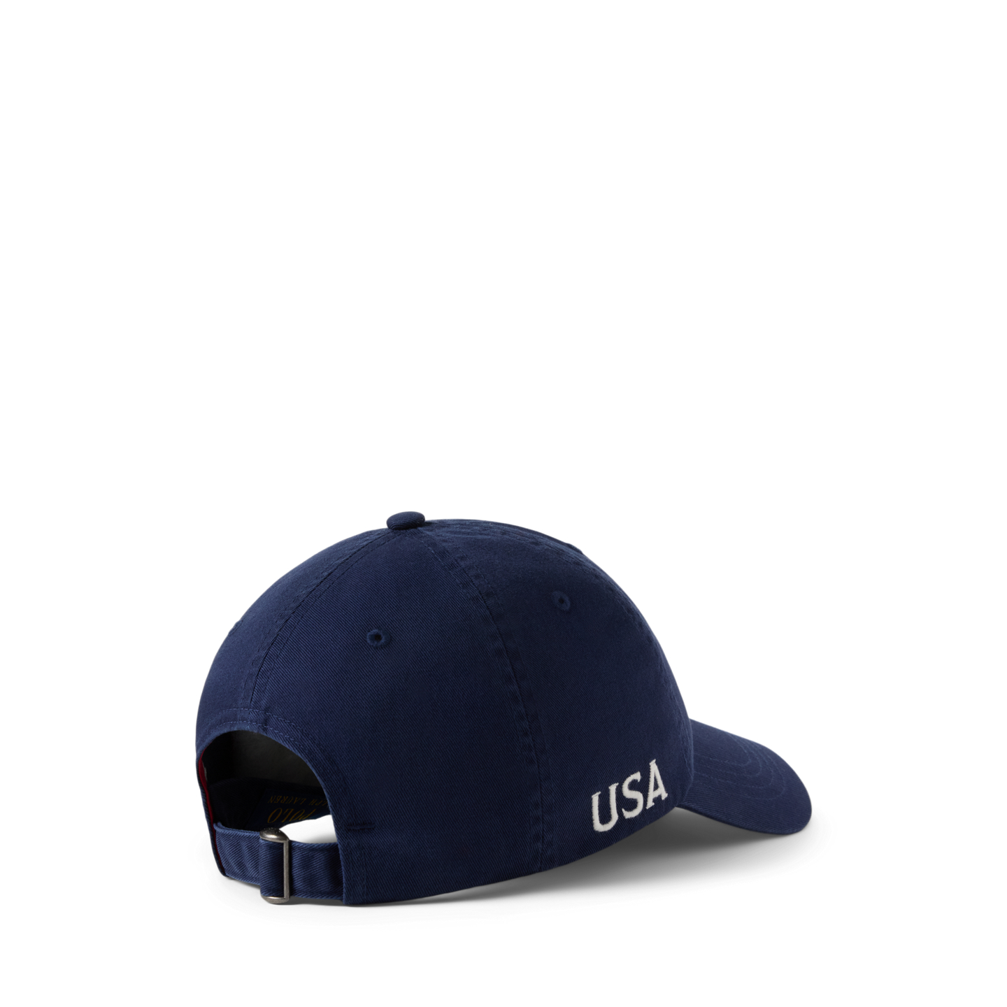 Мужская кепка Ralph Lauren USA Twill Ball, цвет: Тёмно-синий — фото 1