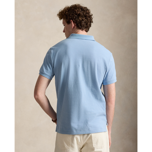 Polo Big Pony Custom Slim Fit Polo Ralph Lauren en Bleu poudre 5
