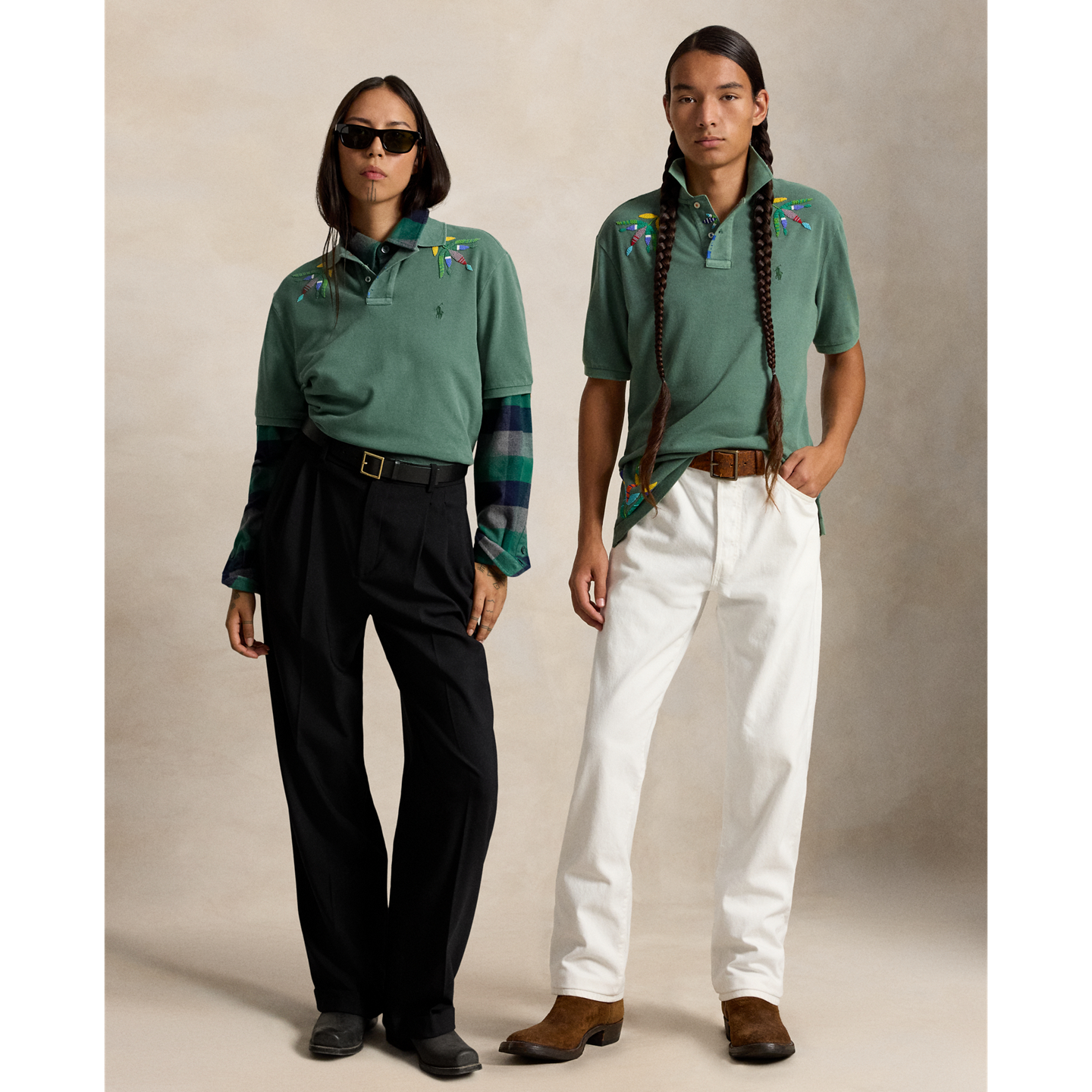 Мужское поло Ralph Lauren PRL x TÓPA Strong Sage Polo, цвет: Потёртый тёмно-зелёный — фото 7