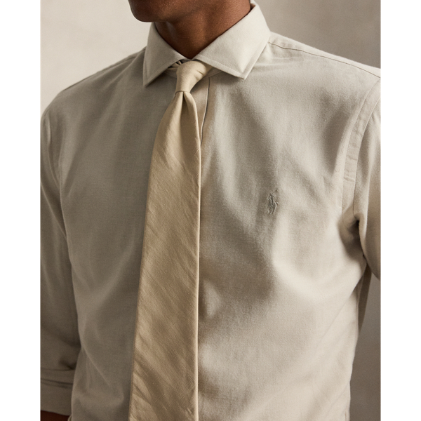 Expedition Dune Heather Custom Fit Performance Twill Shirt Polo Ralph Lauren 5