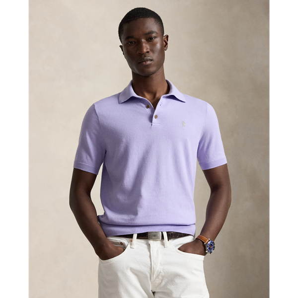 Cotton Polo-Collar Jumper