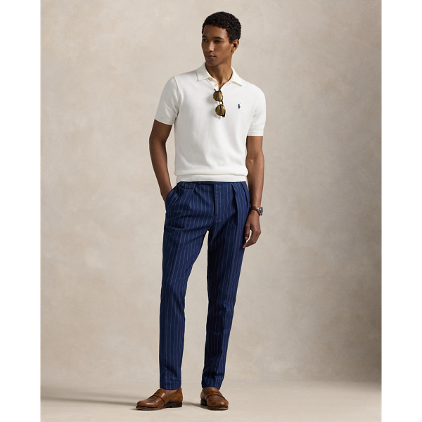 Deckwash White Cotton Polo-Collar Sweater Polo Ralph Lauren 4