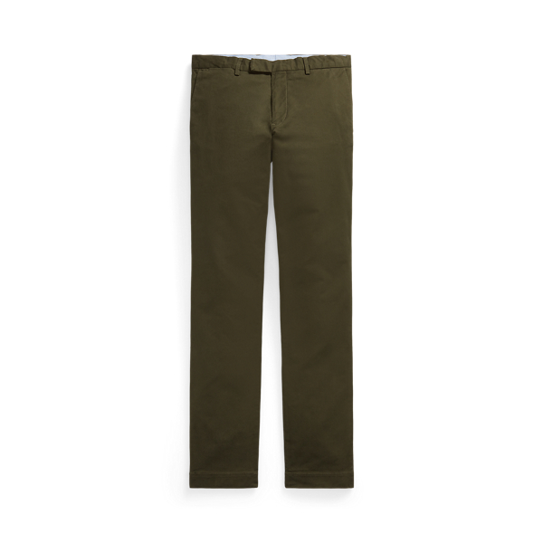 Dark Loden Greenwich Slim Fit Stretch Chino Trouser Polo Ralph Lauren 1