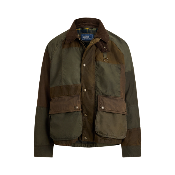 Patchwork Oilcloth Utility Jacket