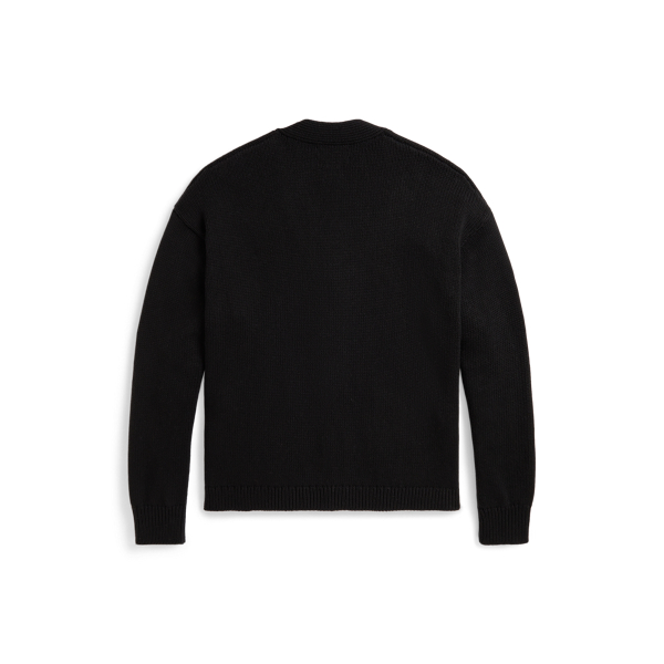 Polo Ralph Lauren 랄프 로고 릴렉스핏 카디건 폴로 블랙 2