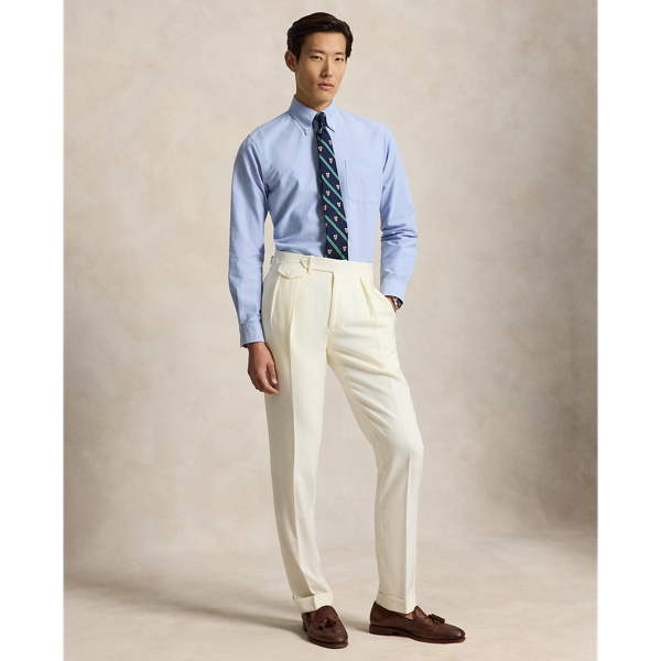 Blue Classic Fit Oxford Shirt Polo Ralph Lauren 3