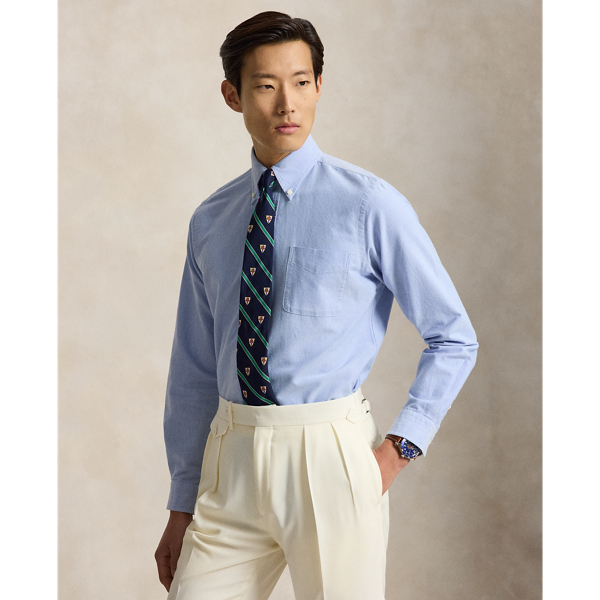 Blue Classic Fit Oxford Shirt Polo Ralph Lauren 1