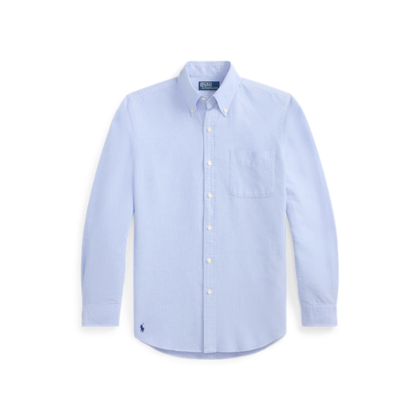 Blue Classic Fit Oxford Shirt Polo Ralph Lauren 2