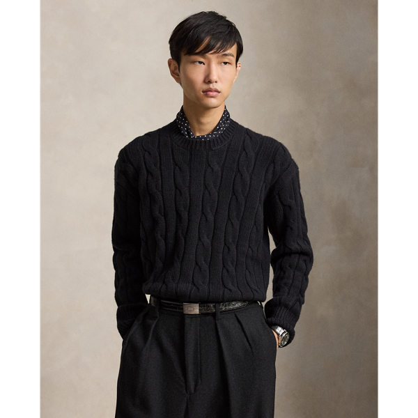 Pull torsad&eacute; Relaxed Fit laine m&eacute;lang&eacute;e