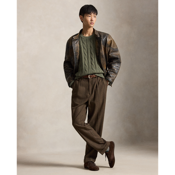 Relaxed-Fit Pullover mit Zopfmuster