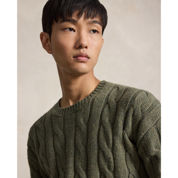 Relaxed-Fit Pullover mit Zopfmuster
